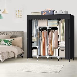 Organizzatore moderno del guardaroba del panno della biancheria della camera da letto - Product Image 3
