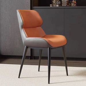 Silla de Comedor de Cuero Moderna, Ligera y Duradera para Cocina, Hogar, Oficina y Sala de Estar - Product Image 4