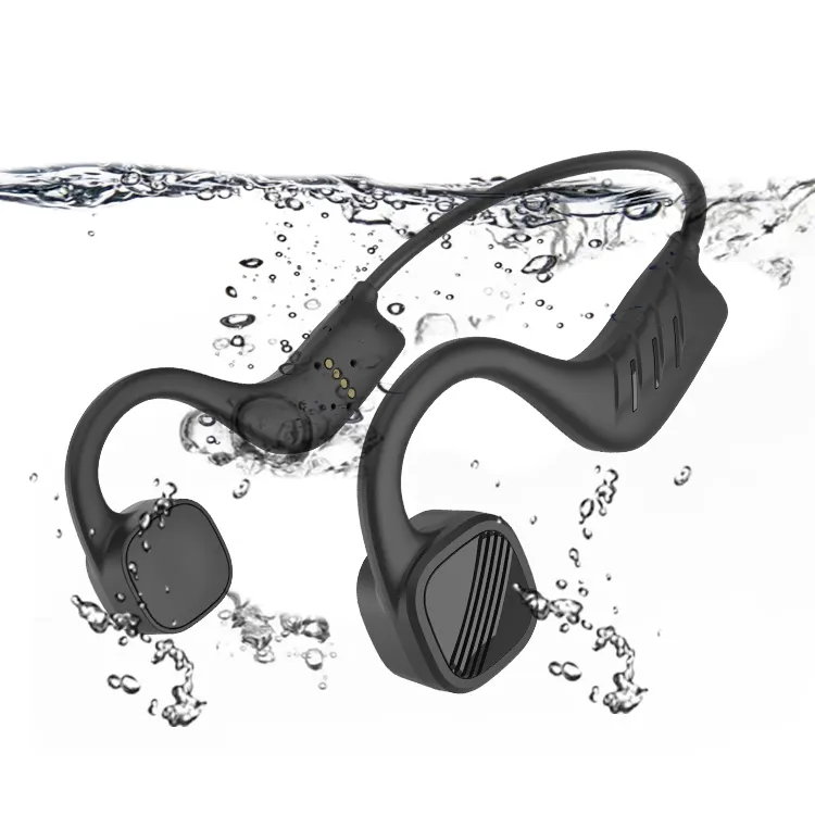IPX8 Swimming Headset Bone Conduction B21 BT Headband Sports Wireless Stereo Head Phones Headphones Earphone