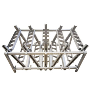 Support de Présentation de Feux d'Artifice Réglable en Métal, Rack à Tubes Mortiers en Fibre de Verre 25 Tirs pour Feux d'Artifice - Product Image 1