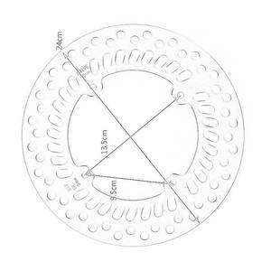แผ่นดิสก์เบรกมอเตอร์ไซค์สำหรับ <span class=keywords><strong>Honda</strong></span>,แผ่นดิสก์เบรกใบพัดรถมอเตอร์ไซค์สำหรับ XR250 XR400 XR500 XR600 XR650 R1/2/3/4/5/6/7 /<span class=keywords><strong>Rr</strong></span> - Product Image 3