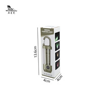 WUXINGHU SG4B Nouvelle Lampe Torche LED Multifonctionnelle pour Camping, Recharge Type-C, Matériau ABS, Lumière Rouge, Blanche et Chaude, Ambiance et Avertissement