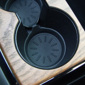 Classic Removable Eco-friendly <b>Silicone</b> Car Coaster & Cup <b>Mat</b> for All Vehicles Standard Cup Racks - Product Image 6