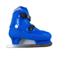 BLADE WARRIOR Patins à glace professionnels pour le hockey sur glace avec lame en acier inoxydable, confortables et imperméables pour adultes