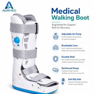 <span class=keywords><strong>Bota</strong></span> Ortopédica Inflable Alta para Caminar, Universal para Hombre y Mujer, para Esguince de Tobillo, Tendón de Aquiles, Postoperatoria - Product Image 5