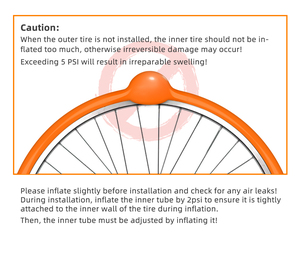 Chambre à air intérieure en TPU CYCLAMI 700/32C-47C pour pneu de VTT 29 32-47-622, pneu de vélo FV 45mm, accessoire pour vélo de gravier et de <span class=keywords><strong>route</strong></span> - Product Image 6