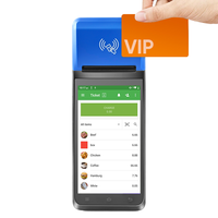 Système d'imprimante POS portable Android 13/14 OS avec WIFI 4G, écran tactile 5,5 pouces, terminal POS mobile avec imprimante thermique 58 mm