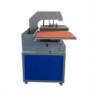 Presse à chaud double station entièrement automatique hydraulique 16x24 pouces pour <span class=keywords><strong>sublimation</strong></span> sur panneaux métalliques et t-shirts - Product Image 2