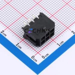 XDWF-C3030WV-2*3P Wire-to-Board Pin Header Through hole Component (THT),P=3mm Connector 2x3P 3mm Through Hole 6P - Product Image 1