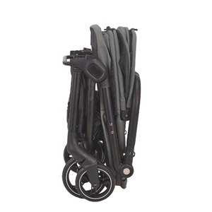 Poussette <span class=keywords><strong>pour</strong></span> <span class=keywords><strong>chien</strong></span> pliable à une main avec frein à un clic, grand <span class=keywords><strong>panier</strong></span> de rangement et suspension 4 roues – Vente directe usine - Product Image 6