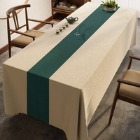 Tapis rectangulaire contemporain, durable, imperméable, en polyester tricoté, écologique, infroissable, uni, personnalisable, pour la maison