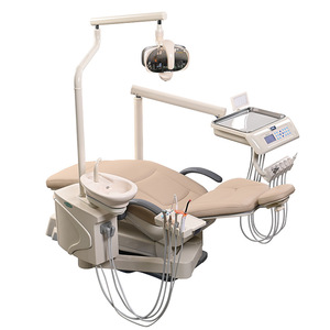 Electric <strong>Dental</strong> Equipment <strong>Chair</strong> in Coffee Color Metal and Plastic Material Power Source Electricity - Product Image 4