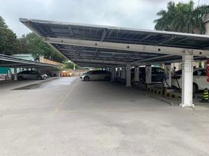 Fabrieks Prijs Waterdichte Zonne-<span class=keywords><strong>carport</strong></span> Systeem - Commerciële PV Parkeerstructuur voor Grondinstallatie - Product Image 4