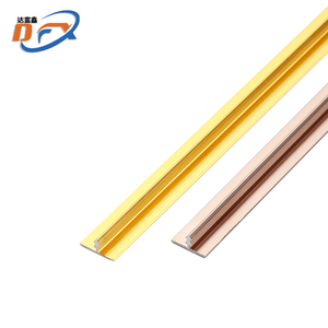 Dafuxin OEM hình chữ T hợp kim nhôm trang trí TRIM bền chống ăn mòn và dễ dàng để cài đặt để sử dụng nhà - Product Image 2