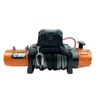 Treuil électrique sans fil tout-terrain DAO durable 12000lbs 12V/24V 4x4 à vendre