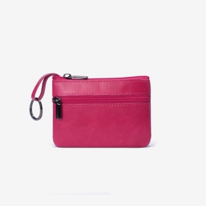Mini Cartera de Cuero Genuino de Lujo, Tarjetero, Monedero, Llavero para Mujer - Product Image 4