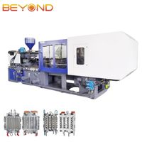 Machine de moulage par injection économique de 150 tonnes pour préformes de bouteilles d'huile de 38 mm, 12 cavités