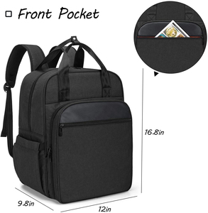<span class=keywords><strong>2021</strong></span> OEM + ODM Style décontracté vin outil emballage sac transporteur voyage barman Kit sac avec fermeture à glissière pour ensembles de vin - Product Image 4