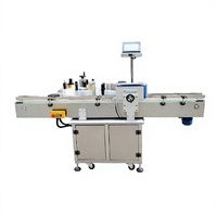 Machine d'étiquetage automatique pour bouteilles rondes, applicateur d'étiquettes autocollantes électriques