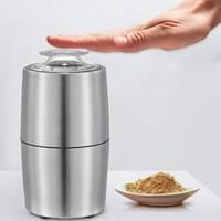 Nouveau Moulin à Café Portable Domestique 2026 en Acier Inoxydable, Mini Broyeur Électrique Automatique pour Grains et Noix