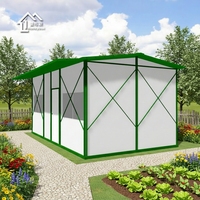 Petite maison préfabriquée portable Café mobile à faible coût construit avec un panneau sandwich durable pour une utilisation dans le carport