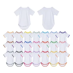 Hot Baby Kawaii Pyjama Kleding Pasgeboren Baby Blanco Sublimatie Rompers Baby Onesie