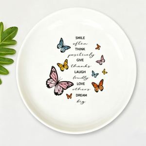 Juego de Platos Ecológicos Estilo Navideño, Platos Planos para Decoración del Hogar y Restaurantes - Product Image 2