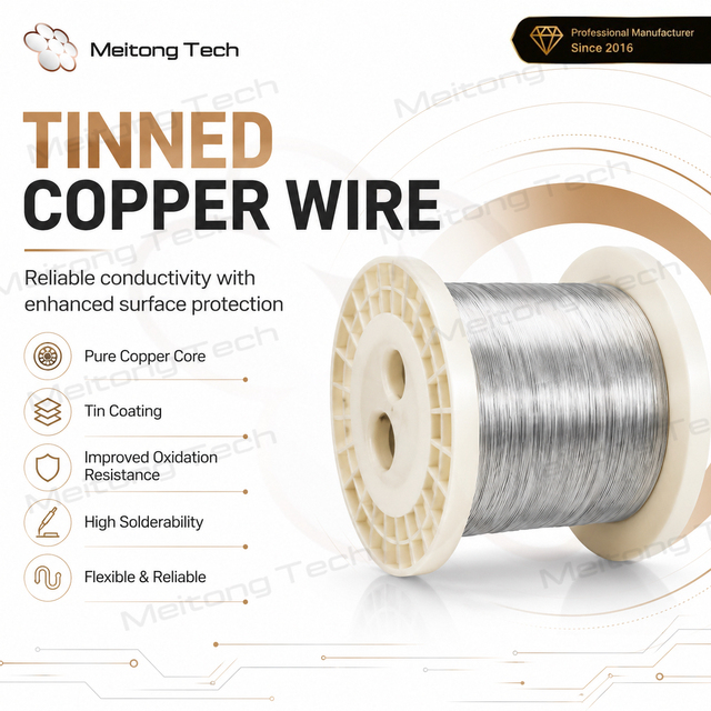 Flexible Tinned Copper Stranded Wire for Robot Cable Assembly