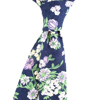 Cravates en coton faites à la main pour hommes, bleu marine, lilas, vert mauve, pour mariage, coupe slim et étroite, vente en gros Chine