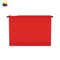 Carpetas de archivos colgantes de expansión de 20/caja de 2 pulgadas de alta calidad, colores surtidos con 5 pestañas, archivos de suspensión de papel reforzado