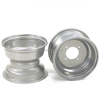 Pneus de moyeu de roue en fer avant arrière de 8 pouces Jantes Quad ATV à quatre trous 19x7.00-8 18x9.5-8