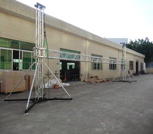 Estructura de armazón de aluminio portátil para eventos de conciertos al aire libre, armazón de escenario de aluminio con techo - Product Image 5