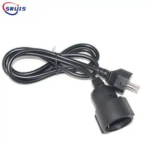 BS1363 IEC 60320 C13 Replacement Figure-8 Power Cord Fused UK Power Supply Cord for laptop printer TV