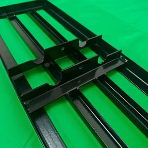 Râteau de <span class=keywords><strong>nivellement</strong></span> de pelouse en acier pliant noir 45*25 76*25 116*25 plaque de sol poignée réglable pour herbe râteau noir pratique - Product Image 6