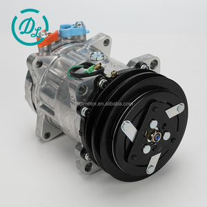 คอมเพรสเซอร์แอร์พรีเมียม EexcavaStart รุ่น SD7H15 HD512-1 สำหรับรถขุด อะไหล่ทดแทนที่เชื่อถือได้ ประสิทธิภาพสูง สำหรับเครื่องยนต์ 4D34 รับประกัน 1 ปี ผลิตโดยแบรนด์ดัง - Product Image 2