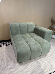 Modern Lüks Kadife L Şeklinde Sıkıştırılmış Çekyat Takımı, Ayarlanabilir Özellikler, Dayanıklı Tasarım, Oturma Odası İçin İskeletsiz Kanepe - Product Image 3