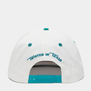 หมวกแก๊ป 5 แฉก ผ้าฝ้ายทอ ปักโลโก้ตามสั่ง ป้ายปักแบบไม่มีโครง ปีกแบน ปักดิจิตอล พร้อมเชือก - Product Image 5