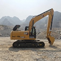 Excavatrice Caterpillar 315D d'occasion, 15 tonnes, grande machine avec boîte de vitesses, pompe, moteur et alternateur, en Chine