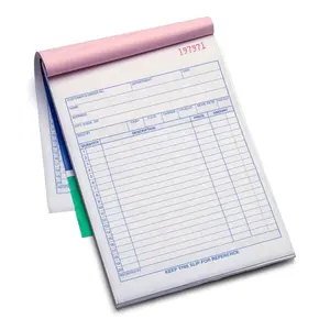 Duplicate Carbonless Receipt Invoice Book,Tax Invoice Ncr Book Printing