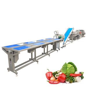 Maquinaria para el Procesamiento de Frutas y Verduras, Línea de Producción de Ensaladas de Verduras, Máquina de Procesamiento de Congelación Rápida - Product Image 2