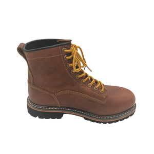 JDS Minyak Lilin Kulit Panoply Mewah Baja Kaki <span class=keywords><strong>Rigger</strong></span> Bicap <span class=keywords><strong>Safety</strong></span> Boot untuk Pria - Product Image 4