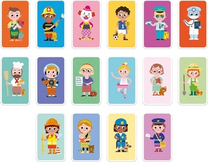 Livre magnétique design personnalisé, jeu de voyage, jouets éducatifs, puzzles, autocollants magnétiques pour enfants - Product Image 5