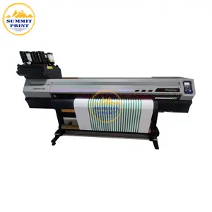 למעלה איכות UV רול לגלגל מדפסת 1.6m Mimaki UJV100-160 עם אחד ראש ההדפסה