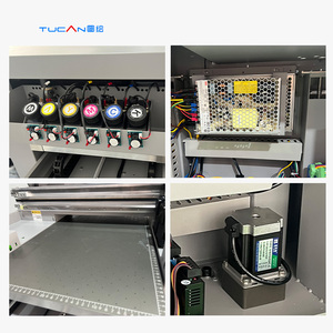 Máy in UV TUCAN 4060 A2 EPS XP600 DX11, in được chai, cốc, ốp điện thoại, kim loại, máy in UV DTF, máy in phẳng LED, tùy chọn 3 trong 1, phun mực - Product Image 4