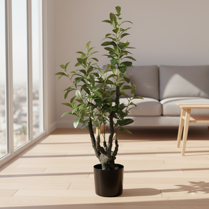 Offre Spéciale : Arbre Artificiel Cocotier Bonsaï sur Pied 165CM Vert Écologique Décoratif pour Bureau, Magasin, Restaurant, Parc - Product Image 3
