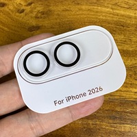 Protection d'objectif d'appareil photo en métal pour iPhone DUO, film protecteur de caméra arrière Super Définition pour iPhone Fold 18 Pro Max