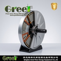 Générateur à disque sans noyau 2 KW 160 RPM à couple élevé pour éolienne à axe vertical
