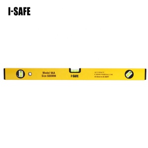 96A/100cm Präzision Hochwertige nicht magnetische Wasserwaage 3 Blasen Gelbe Aluminium legierung Manufac turing Box <span class=keywords><strong>Level</strong></span> Lineal - Product Image 4