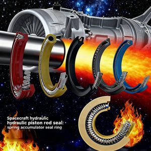 Con dấu đông lạnh và nhiệt độ cao mùa xuân tràn đầy sinh lực | con dấu PTFE cho động cơ phản lực và thiết bị truyền động hàng không vũ trụ | con dấu chân không cực cao - Product Image 2