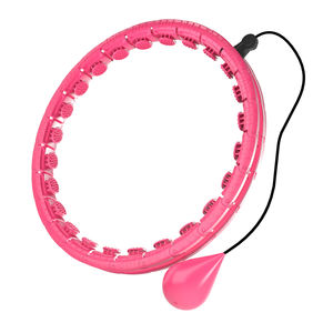 Aro de mujer de talla grande Hula Circle ponderado con 24 enlaces (44 pulgadas) para adultos pérdida de peso equipo de ejercicio inteligente - Product Image 2